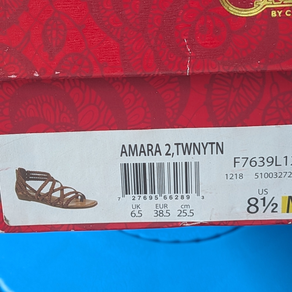 Carlos Santana Amara 2 Strappy Sandal in Brown
